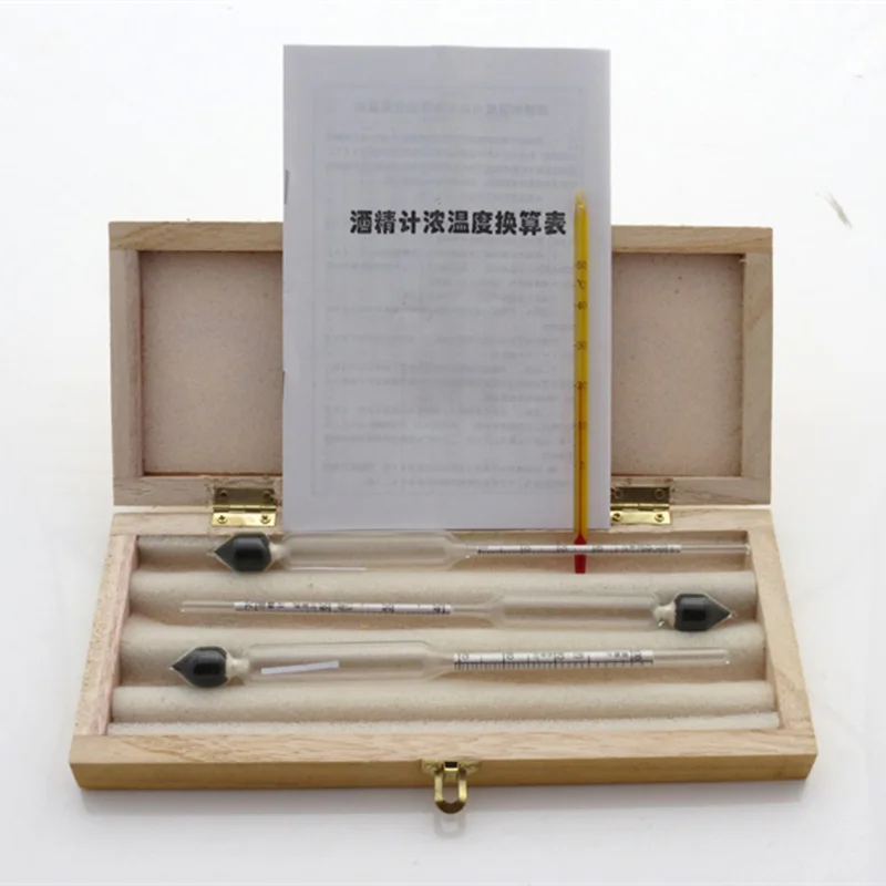Точный анализатор спирта три группы 0 100 градусов|alcohol hydrometer|alcohol concentrationhydrometer alcohol