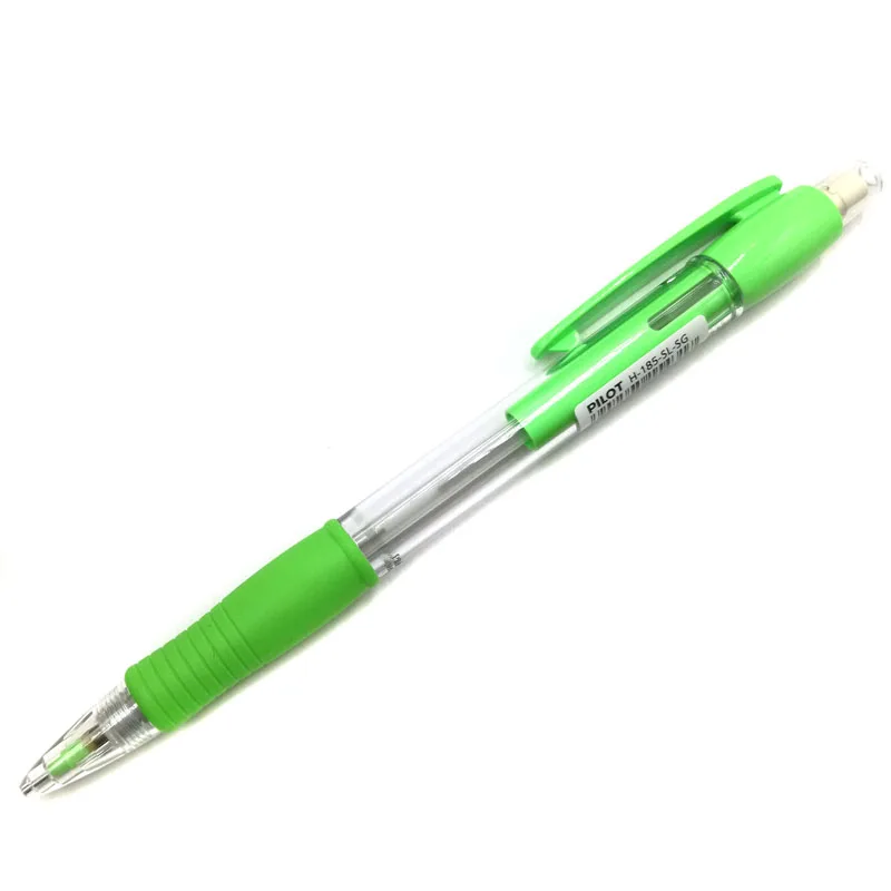 Пилот механический карандаш школьные канцелярские принадлежности карандаши офисные принадлежности Цветной корпус карандаша с ластиком Телескопический наконечник 0,5 мм H-185SL