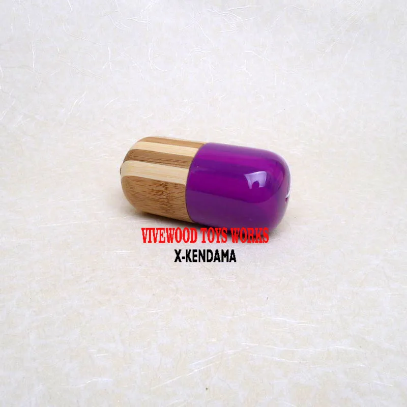 Бамбуковая таблетка, прозрачная ПУ кендама таблетки из бамбука, жонглирование кендама таблетки, фиолетовая бамбуковая кендама таблетки, Игрушки Для Жонглирования
