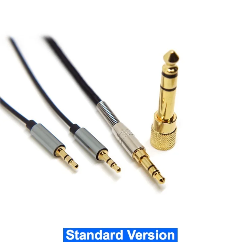 5N OFC Hifi Cable Wire Line For SENNHEISER HD477 HD497 HD212 pro EH250 EH350 Headphone Fit All Smartphones Remote Control