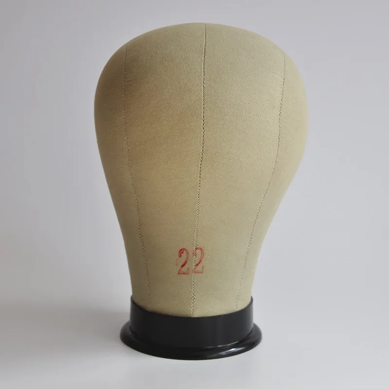 

21"22"23" Canvas Block head Cork Head Wig Making Head Weft/Wig Making Display Styling Mannequin Head