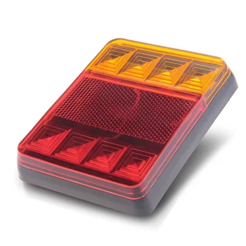 

8 LED DC12V Waterproof Taillights Rear Tail Light For Trailer Truck Boat
