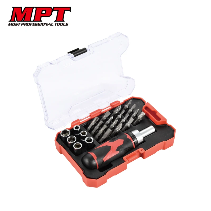 MPT Ratchet Wrench Screwdriver 23PCS Handle Ratchet Wrench handle Screw Driverscrew driver