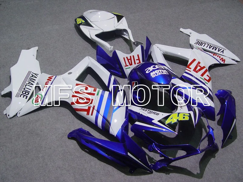 

2008-2010 Suzuki GSXR 600/750 K8 Injection ABS Fairing - FIAT - Blue/White
