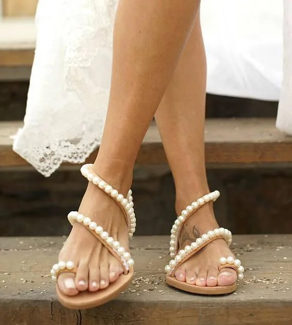 

Oeak 2019 Summer Woman Sandals Women Shoes Rhinestones Chains Thong Gladiator Flat Sandals Crystal Chaussure