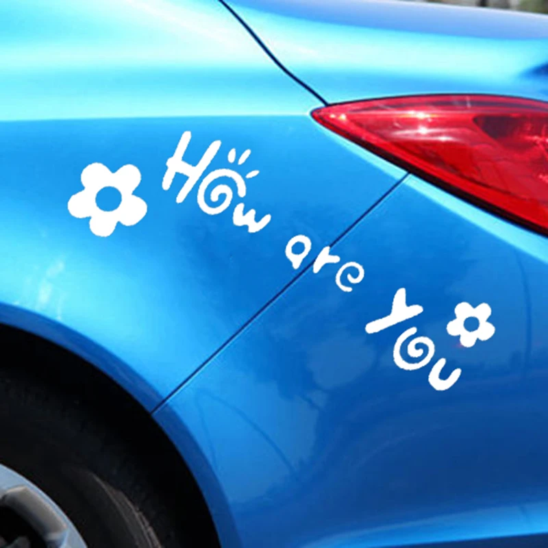 A Cute Letter Is How You Spend Stickers On And Interesting Fashion Sticker Decals Rear Window Car | Автомобили и мотоциклы