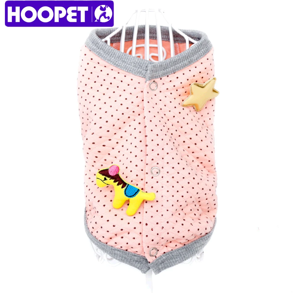 

New arrive Puppy dog cat Clothes Vest Cotton Lovely Pink Small Horse decorate Leisure Comfortable Breathable Pet Costume
