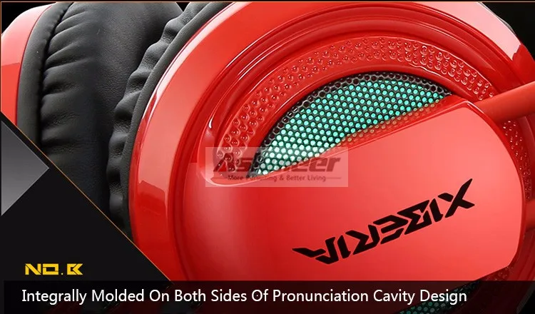 Best Computer Gaming Headset Headband with Microphone Mic XIBERIA V10 Heavy Bass  Stereo Game Headphone Light for PC Gamer (17)