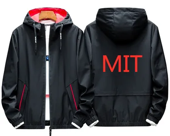 

MIT Men's Hoodies Brand Spring Hooded Long Sleeve Cardigan Hoodie Men Hoodies Outerwear Sweat Coat Casual Harajuku MC Sportswear