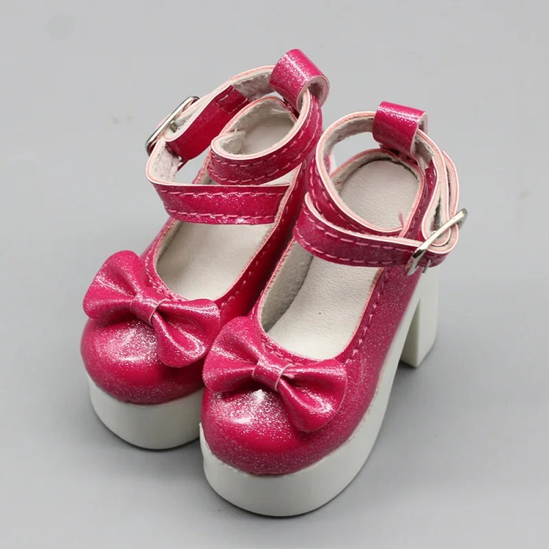 1 пара; обувь на высоком каблуке 7,8 см разных цветов; обувь с бантом для 1/3; 60 см; аксессуары для кукол; обувь принцессы; игрушки