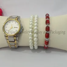 6 шт./лот, 18 см* 8 см* 5 см, бежевый кожзаменитель, браслет на ногу, часы, подушку, держатель на цепочке