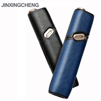 

JINXINGCHENG 4 Colors 2pcs Lot Fitted Leather Case for Iqos Multi 3.0 Cover for Iqos 3 Multi Pouch Holder Box Protective Cover