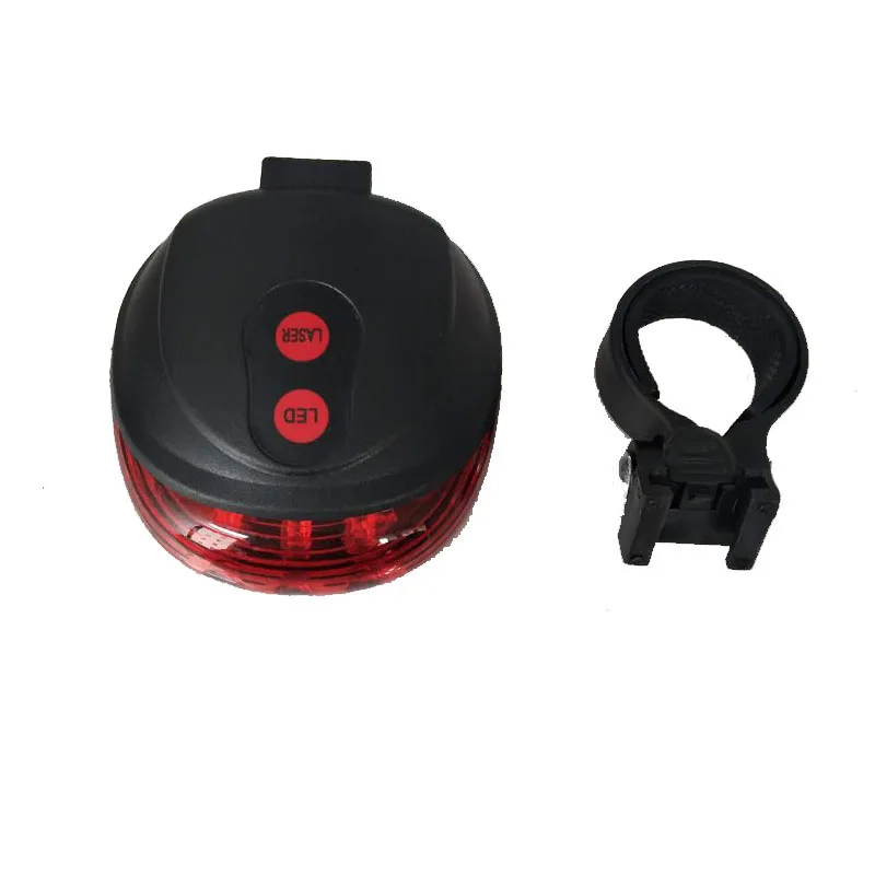 Sale Bicycle Tail Light (5LED+2Laser) Waterproof Cycling Bike Light 7 Cool Flash Mode Bike Rear Lights For Bike Accessories Lights 2