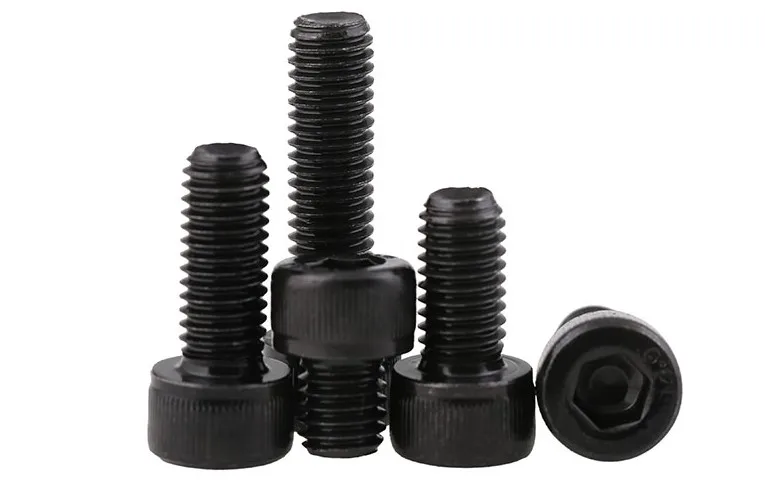 50 шт. DIN912 класс 12 9 Шестигранная головная головка винт M3 * 3 6 8 10 15 20 30 40 60 мм крышка