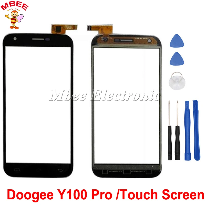 Сенсорная панель Для DOOGEE Y100 Pro Сенсорный экран дигитайзер Переднее стекло Замена