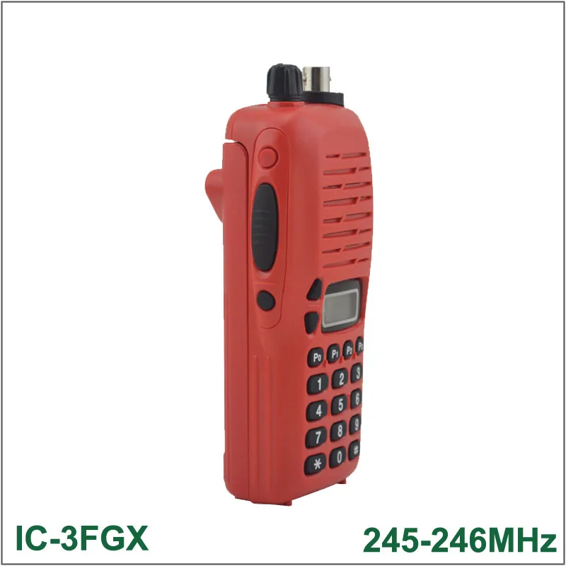Совершенно новая рация IC 3FGX 245 246 МГц 100 каналов 5 Вт DTMF кодировщик FM