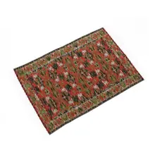 MACH 1:12 Кукольный домик Миниатюрный напольный коврик ковер для моделирования интерьера- 24x15,3 см