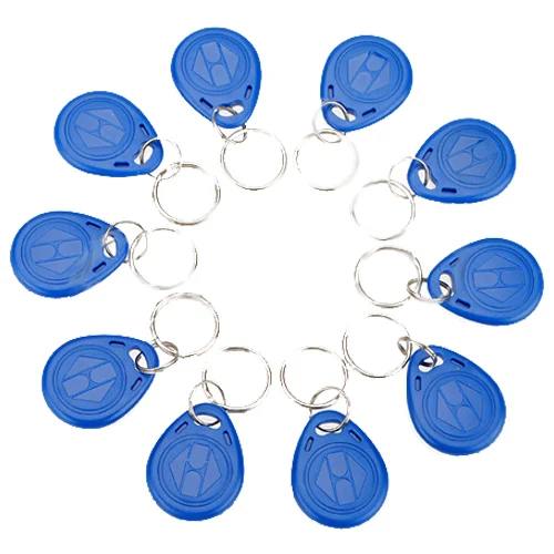 

5 Packs 10pcs 125khz RFID Proximity ID Token Key Tag Keychain Waterproof New