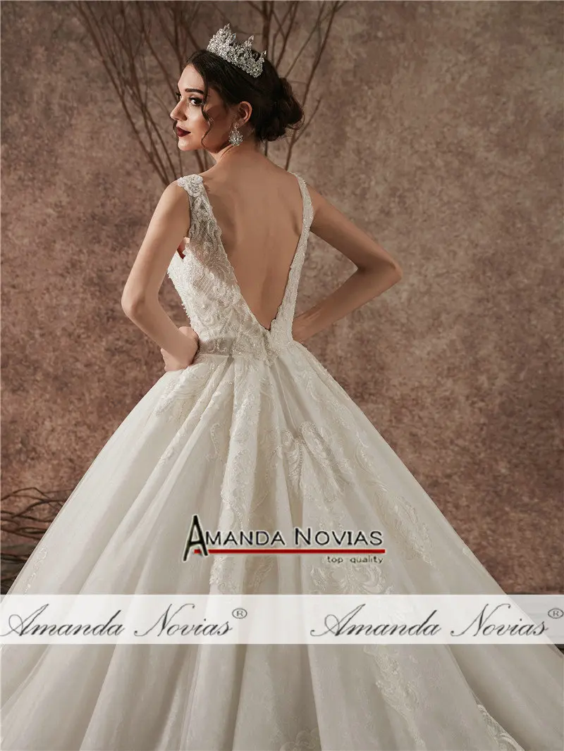 Бренд Amanda Novias, высокое качество, на заказ, свадебное платье, настоящая работа, фото