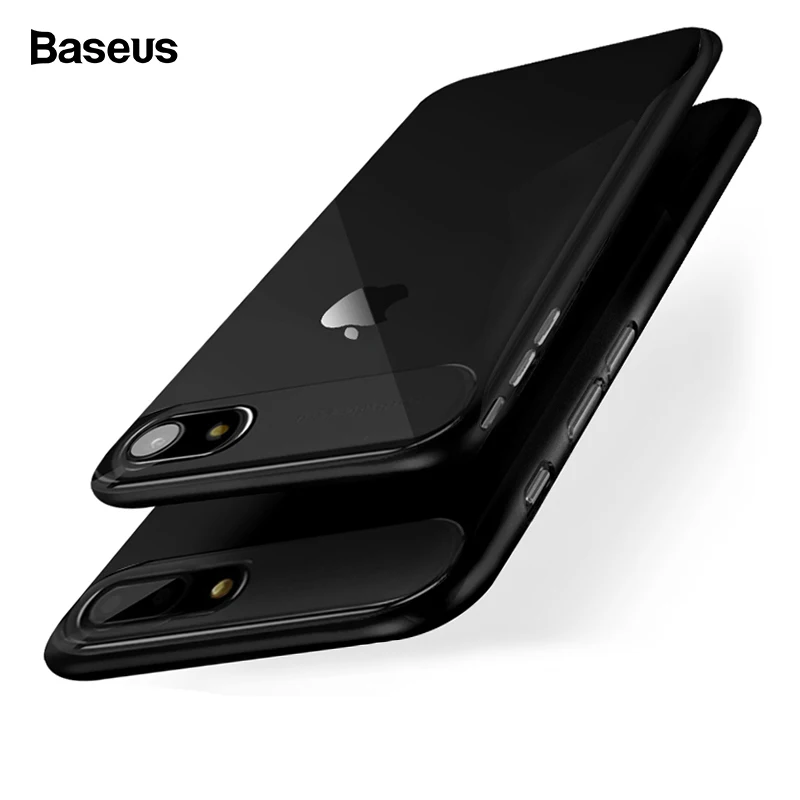 

Baseus Anti-Knock Case For iPhone 8 7 8 Plus 7 Plus Luxury PC + TPU Protection Phone Cover For iPhone 8Plus 7Plus Coque Fundas