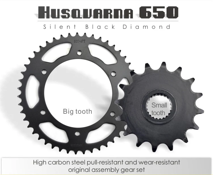 chain and sprocket-Husqvarna650-520 (9)