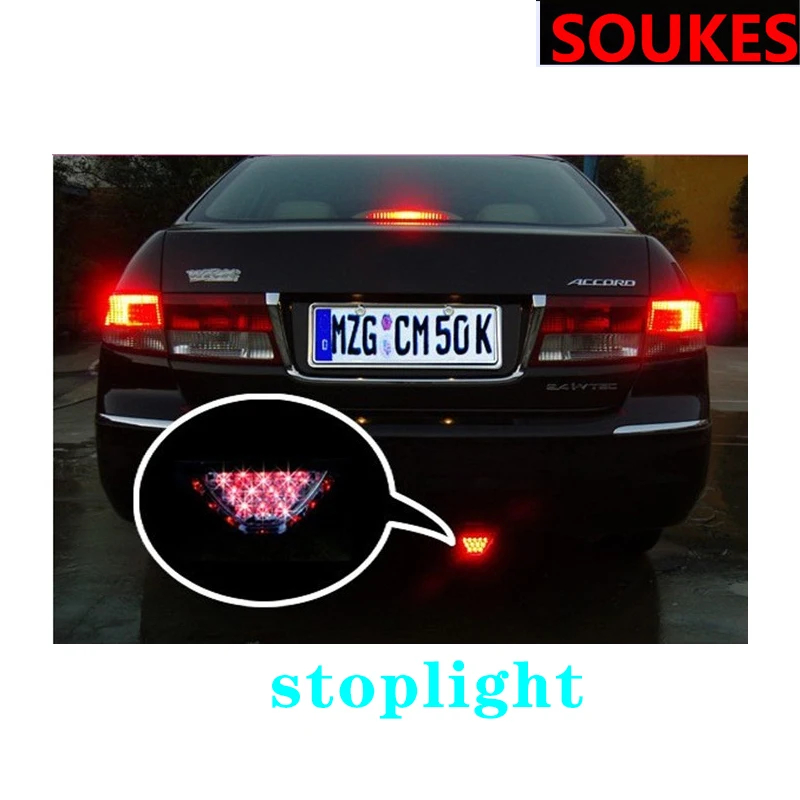 

Car LED Strobe Brake Stop Light Lamp 12V Rear Tail For Cadillac CTS SRX ATS Lexus RX NX GS CT200H GS300 RX350 RX300 Saab 9-3 9-5