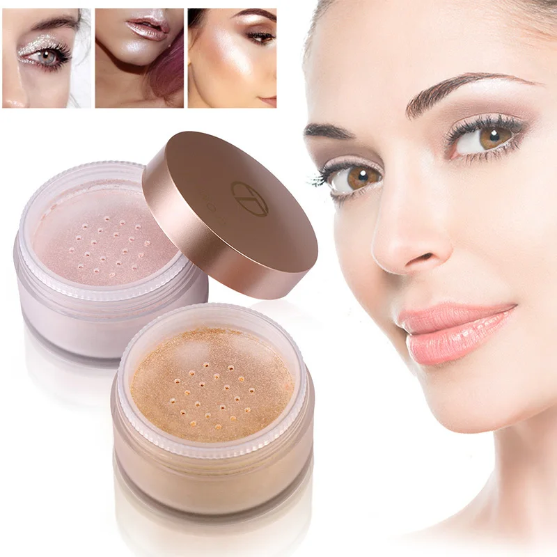 

New Makeup Powder 4 Color Face Makeup Waterproof Face Powder Skin Finish Powder TSLM1