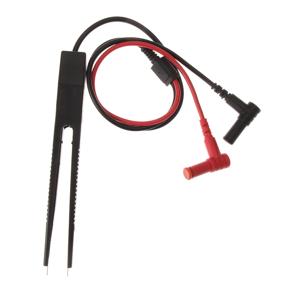 Pinzas de sonda de prueba de Inductor SMD para condensador multímetro de resistencia Sonda de Clip de medidor de alta calidad para medición de componentes SMD Pinzas de sonda de prueba de Inductor SMD para condensador multímetro de resistencia Sonda de Clip de medidor de alta calidad para medición de componentes SMD
