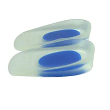 Men Women Insole Soft Rubber Gel Heel Pain Heel Spur Cup Increased insoles Support Shoe Cushion Invisible Foot Pad