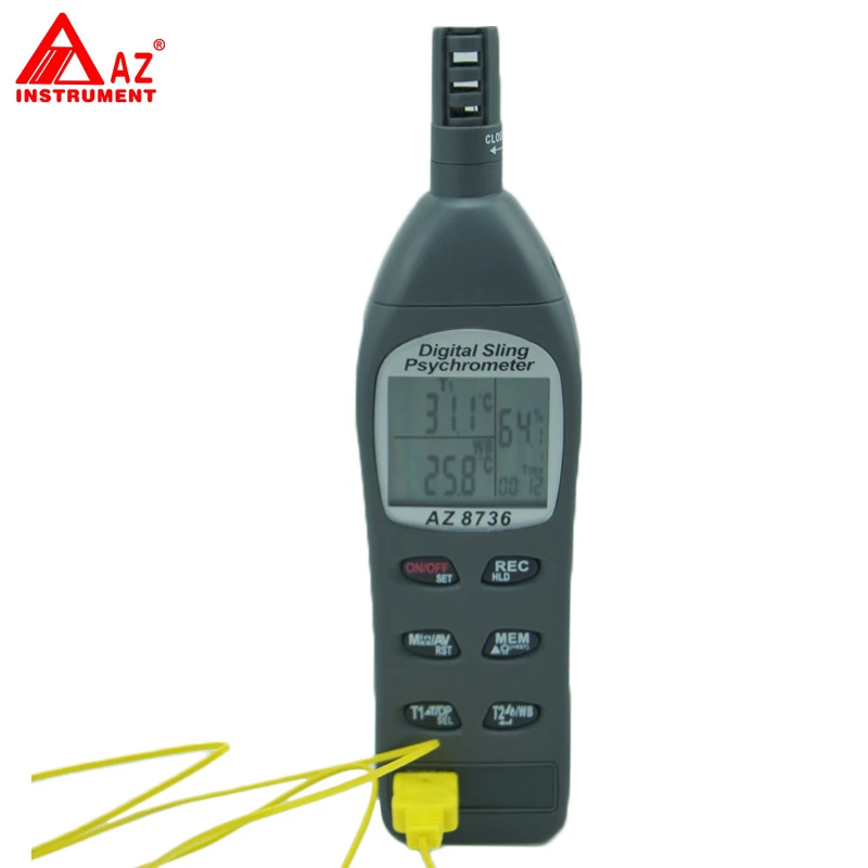 

AZ-8736 Pocket Temperature/Humidity/Dew Point Meter/Wet Bulb Temperature and Humidity Tester