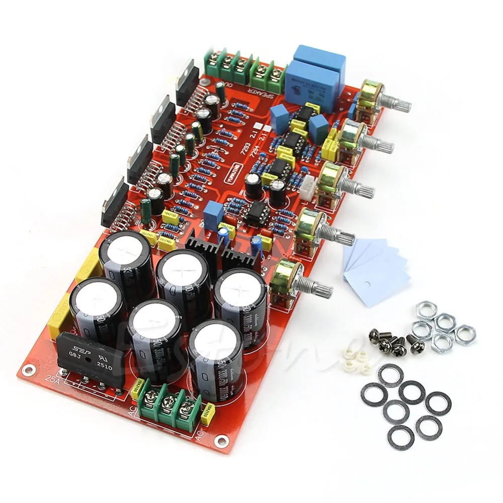 Scheda Amplificatore 100W TPA3116D2: Modulo Subwoofer Fai-da-te Per Altoparlanti 12-24V - 2