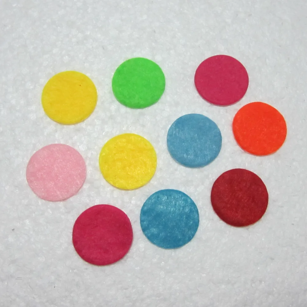 

100pcs 20mm Mix Color Padded Felt Round Shape Craft/ DIY Appliques Clothing Decoration Scrapbook A15A