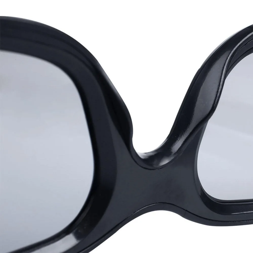 Черный круг круглые Поляризованные 3D очки фильм LCD Видео Игры Театр ТВ Театр Кино круговой