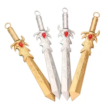 1 шт. новинка золотой цвет серебряный цвет большой меч сокровища Канцтовары гелиевая ручка студенческий подарок школьный приз поставки