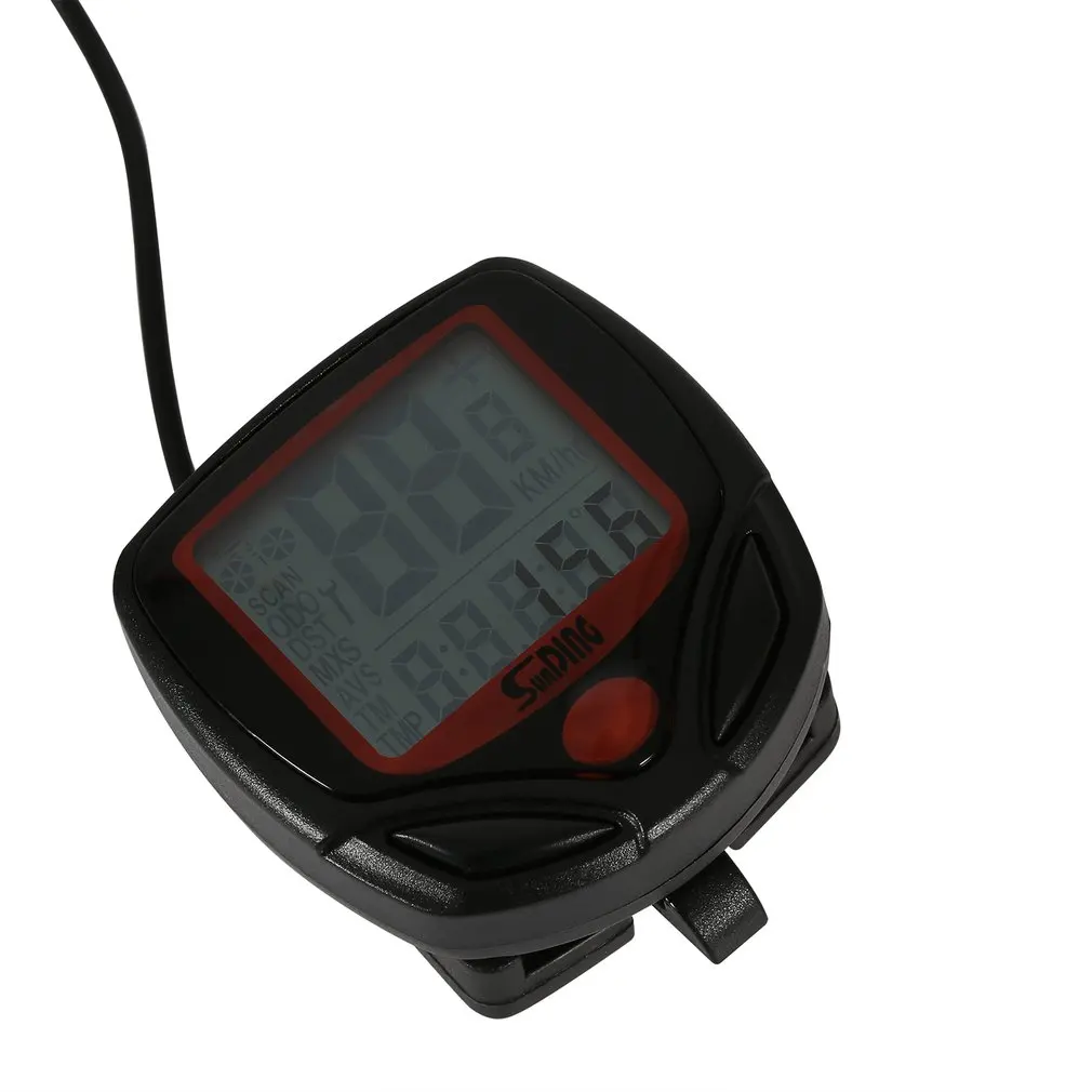 Bicycle Meter Speedometer Bike Digital LCD Cycling Computer LCD Odometer Speedometer Stopwatch For Bike SD-548B