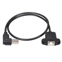 Кабель удлинитель для принтера 50 см USB 2 0|extension cable wire|elbow connectorl