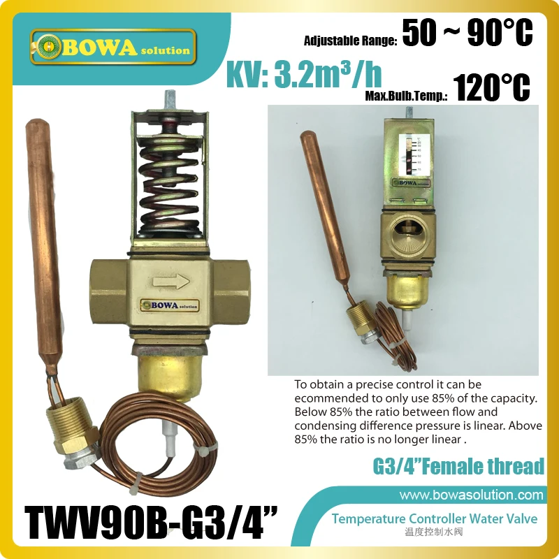 Thermo. operated water valves can be used in Food processing equipments, Biomass boilers and Hydraulic systems for regulating Thermo. operated water valves can be used in Food processing equipments, Biomass boilers and Hydraulic systems for regulating
