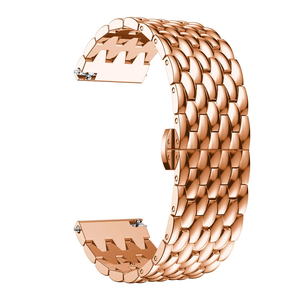Умные часы ремешок Smartband ремешок замена роскошный браслет из нержавеющей стали ремни бренд для huawei часы GT браслет - Цвет: C