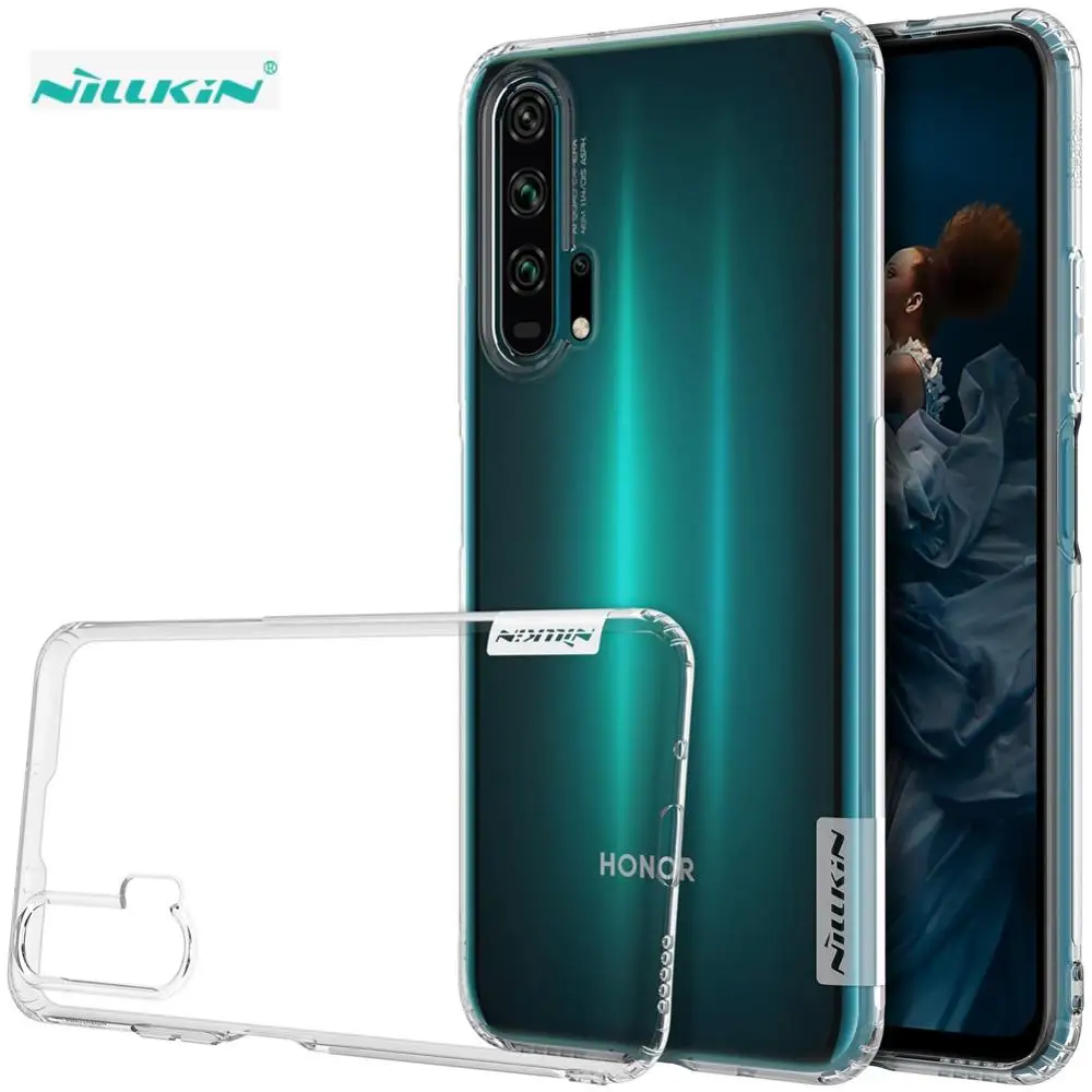 

NILLKIN Brand Nature Clear TPU Phone Case Transparent Ultra Thin Soft Back Cover Coque Skin Case For Huawei Honor 20 Pro 20Pro