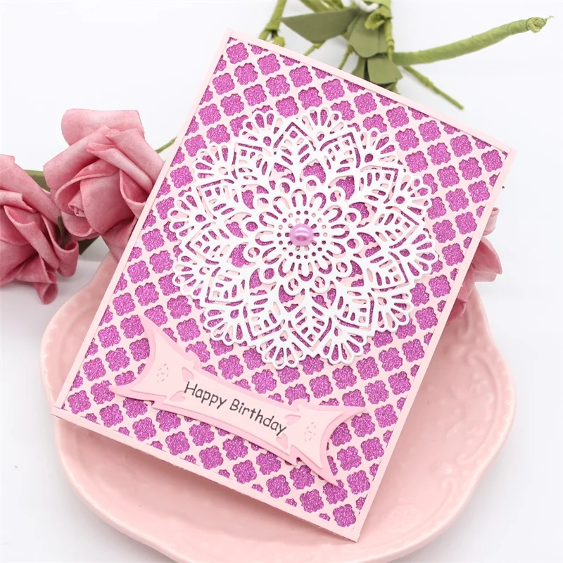 

Mandala doily Metal Cutting Dies Stencils for DIY Scrapbooking Decorative Embossing Paper Card Making Craft