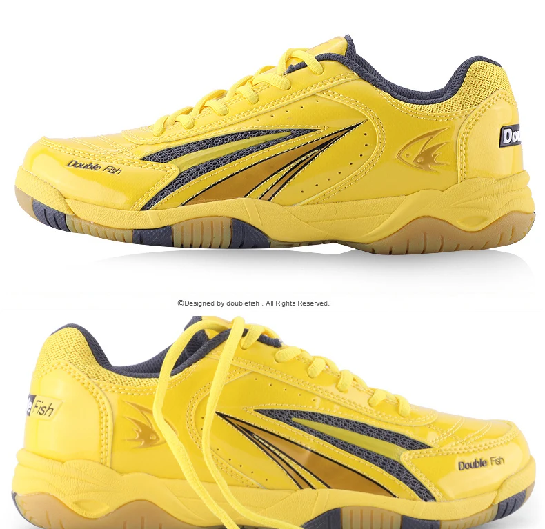 double fish table tennis shoes