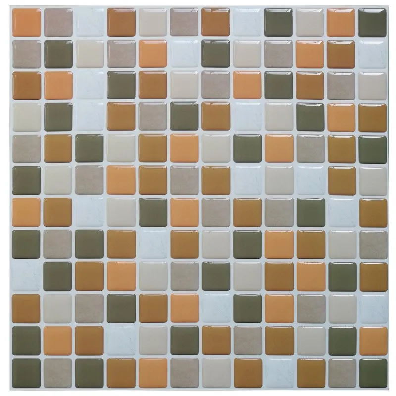 Vinilo adhesivo Efecto Azulejo de mosaico - Decomural3D