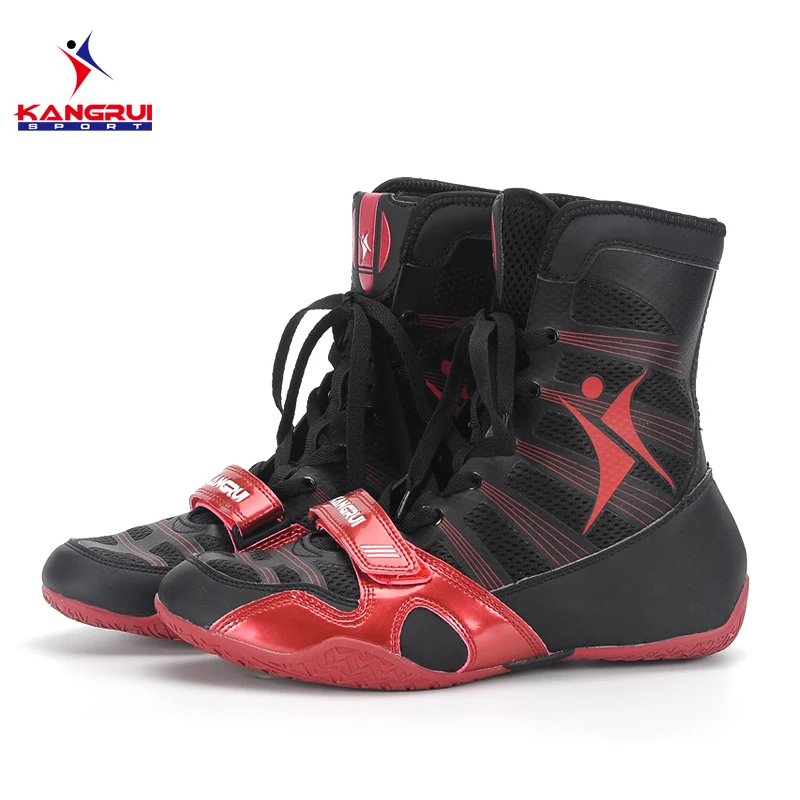 NEW Sport Boxing Shoes For Men Women High Top Wrestling Shoes Men Free