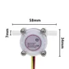 Water Flow Sensor 0.3-6L/min Switch Meter Flowmeter Counter Sensor Water Control 1/4