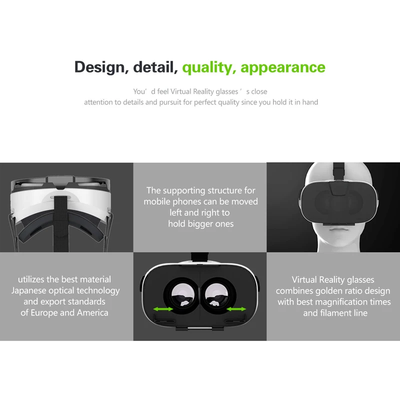 Шлем Casque 3D VR Очки виртуальной реальности для iPhone Android смартфонов очки Viar Lunette 3 D