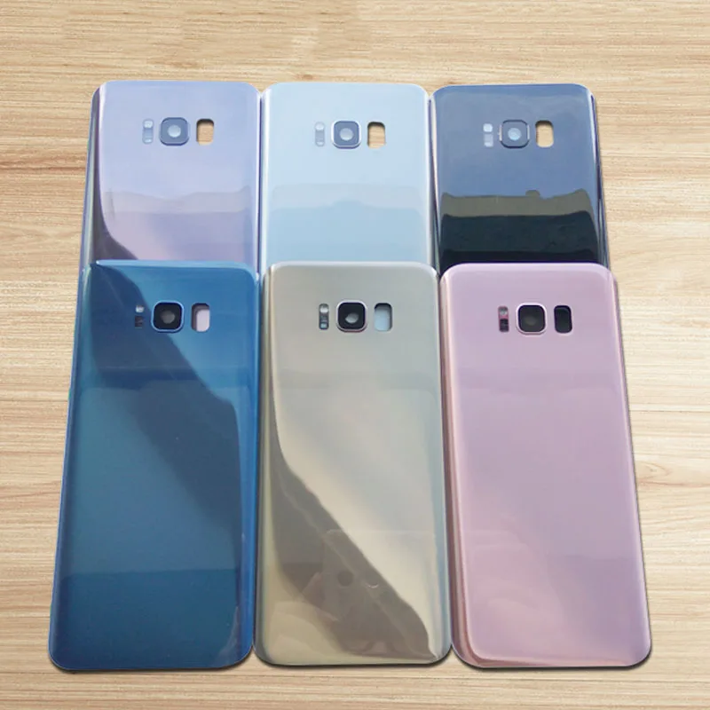 10 шт. для SAMSUNG Galaxy S8 G950 G950f + Plus G955 задняя крышка аккумулятора двери чехол Замена