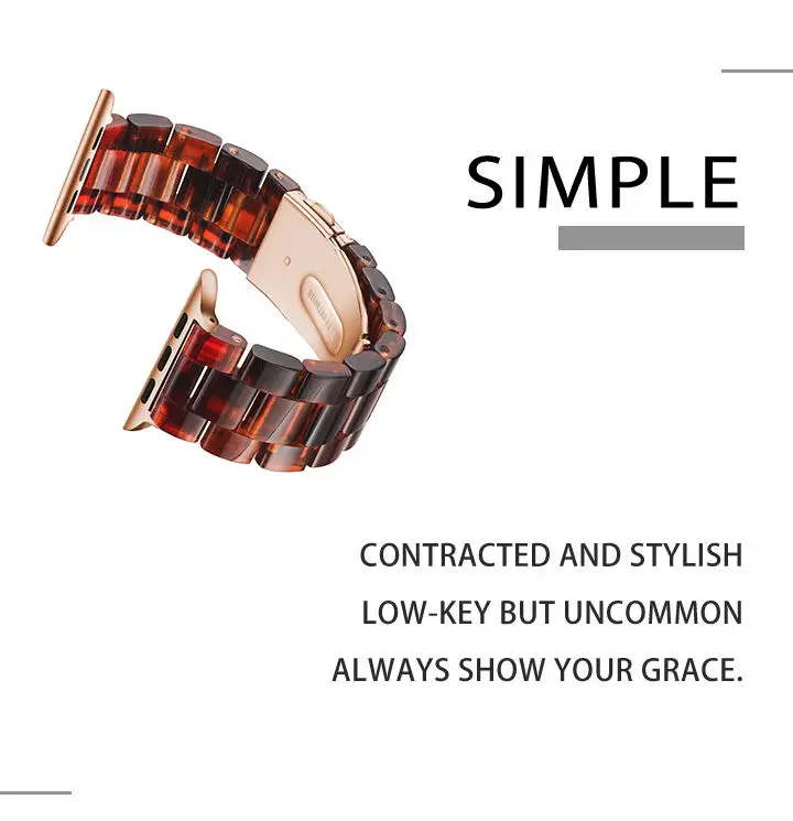 20 мм/22 мм Имитация керамики ремешок для samsung Galaxy Fitbit часы Смола многоцветный Браслет замена часы браслет