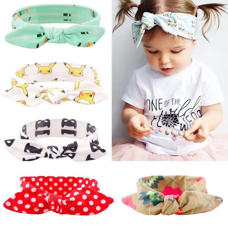 0-3Years Newborn Toddler Kid Baby Girls Bow Headband Headwear Accessories GB