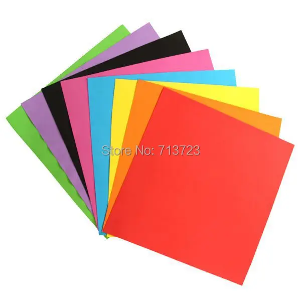 Foam Paper 50*50cm 1mm Thickness Scrapbook Paper Sponge Foam Paper Fold