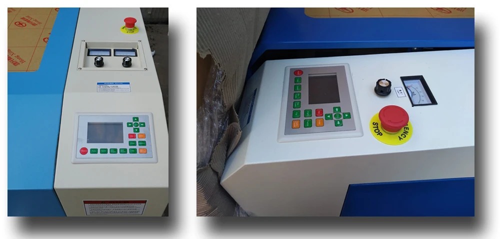 Ruida laser controller installed on laser machine